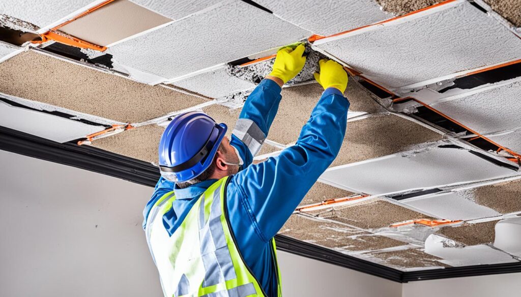 Asbestos Ceiling