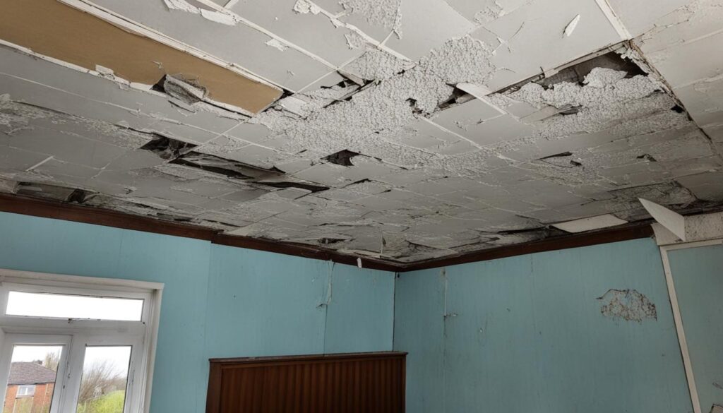Asbestos Ceiling in Basildon Homes